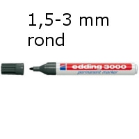 Edding 3000 Permanentmarker 1,5-3 mm rund