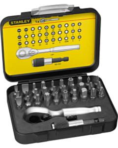 Stanley Bit-Satz mit Ratschenschlüssel 32-teilig 1-13-904