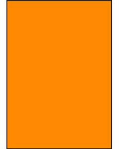 Orange A4-Etiketten 210 x 297 mm 100 Blatt Sorex