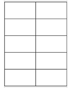 A4 Etiketten 105 x 57 mm weiß 100 Blatt Eigenmarke