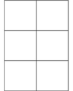 A4 Etiketten 105 x 99 mm weiß 100 Blatt Sorex