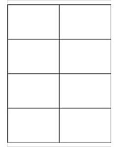 A4 Etiketten 105 x 70 mm weiß 100 Blatt Eigenmarke