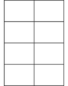 A4 Etiketten 105 x 74,25 mm weiß 100 Blatt Eigenmarke