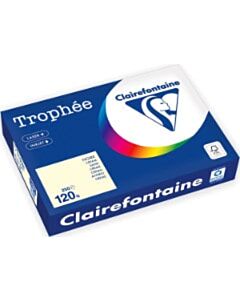 Cremeweißes A4-Papier 120 Gramm 250 Blatt Clairefontaine Trophée