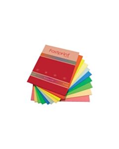 10 Farben A4 Papier 80 Gramm 250 Blatt Fastprint 129429