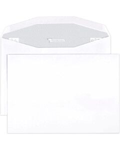 500 Weiße Briefumschläge 162x229mm gummiert maschinengeeignet Clairalfa
