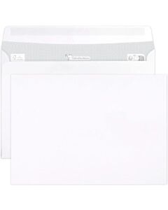 250 Weiße Briefumschläge 162x229mm 90g selbstklebend Clairalfa