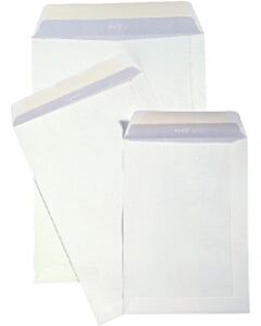 250 Weiße selbstklebende Umschläge EC4 240x340mm 120g