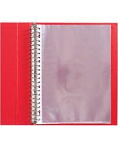 25 Prospekthüllen A4 23-Loch 0,08 mm PP glatt Quantore