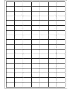 A4 Etiketten 28,5 x 16 mm weiß 100 Blatt Sorex