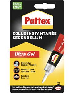 Sekundenkleber Pattex Ultra Gel 3 Gramm