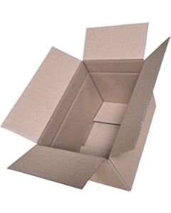 25 Faltkartons 295x195x195mm braun 1-wellig