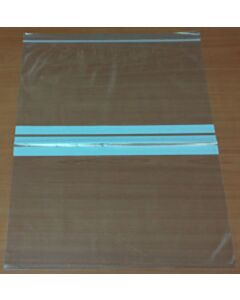 100 Druckverschlussbeutel 350 x 450 mm mit Schreibfläche 50 Mikron