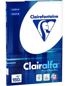 A4-Kopierpapier 160 Gramm 50 Blatt Clairefontaine Clairalfa