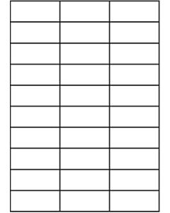 A4 Etiketten 70 x 29,7 mm weiß 100 Blatt Eigenmarke