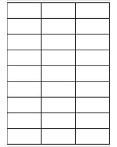 A4 Etiketten 70 x 32 mm weiß 100 Blatt Sorex