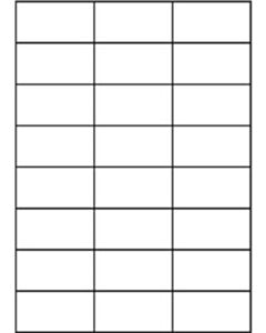 A4 Etiketten 70 x 37 mm weiß 100 Blatt Eigenmarke