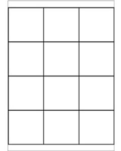 A4 Etiketten 70 x 67,7 mm weiß 100 Blatt Eigenmarke