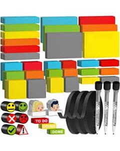 Scrum Magnete Set für Whiteboard 741-tlg
