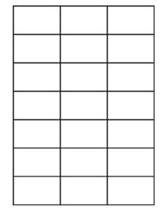 A4 Etiketten 78,7 x 46,6 mm weiß 100 Blatt Sorex