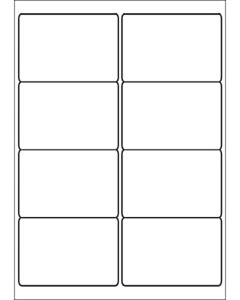 A4 Etiketten 99,1 x 67,7 mm weiß 100 Blatt Eigenmarke