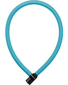 AXA Resolute Kabelschloss hellblau 60 cm x 6 mm