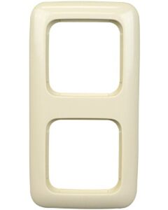 Busch-Jaeger Abdeckrahmen 2-fach cremeweiß 2512-212