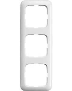 Busch-Jaeger Abdeckrahmen 3-fach weiß glänzend 2513-214