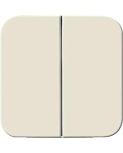 Busch-Jaeger 2-Wege-Wippschalter Busch-Duro 2000 SI cremeweiß 2505-212