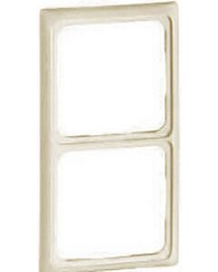 Peha Abdeckrahmen Standard Inline 2-fach cremeweiß D 80.572.03