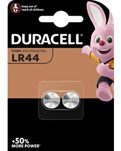 Duracell LR44 Knopfzellenbatterien (2)