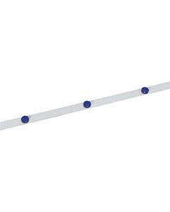 Selbstklebendes Metallband 1mx35mm + 3 Magnete Maul