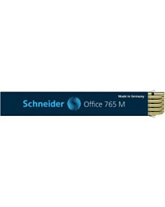 10 Schneider Office 765 M Kugelschreiberminen schwarz