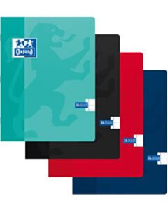 10 Oxford A5 Schulhefte liniert 72 Seiten sortiert