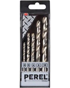 Toolland Metallbohrer-Set 4,5,6,8,10mm