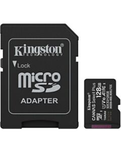 Kingston Canvas Select Plus Micro SDXC 128 GB Speicherkarte + Adapter