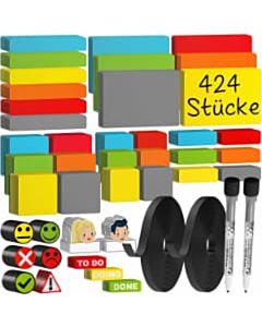 Scrum Magnete Set für Whiteboard 424-tlg
