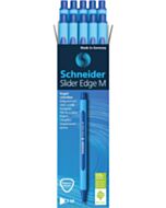 10x Schneider Slider Edge M Kugelschreiber blau