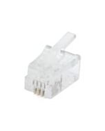 RJ10 (4P4C) Stecker