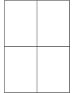 Premium A4 Etiketten 105 x 148 mm weiß 100 Blatt Sorex