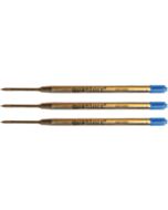 12 Quantore Kugelschreiberminen blau mittel (0,7 mm)