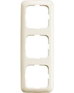 Busch-Jaeger Abdeckrahmen 3-fach cremeweiß 2513-212