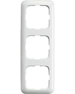 Busch-Jaeger Abdeckrahmen 3-fach weiß glänzend 2513-214