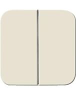 Busch-Jaeger 2-Wege-Wippschalter Busch-Duro 2000 SI cremeweiß 2505-212