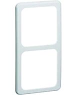Peha Standard Abdeckrahmen 2-fach reinweiß D 80.672.02