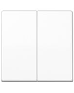 Jung 2-Wege-Wippschalter alpinweiß glänzend AS591-5WW