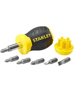 Stanley Multibit Stubby Schraubendreher mit 6 Bits