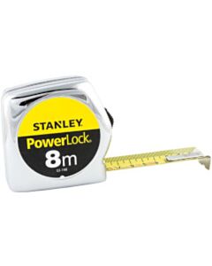 Bandmaß 8 Meter Stanley PowerLock ABS