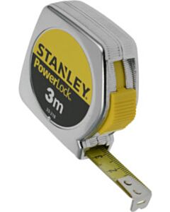 Maßband 3 Meter Stanley PowerLock Metall