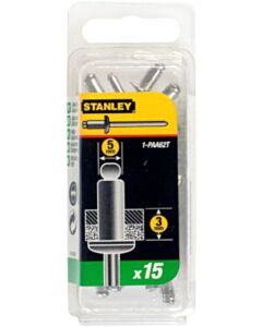 Stanley Blindnieten 5x3mm (15 Stück)